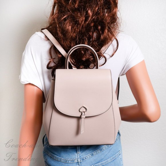 Kate Spade Taupe Backpack main image 11